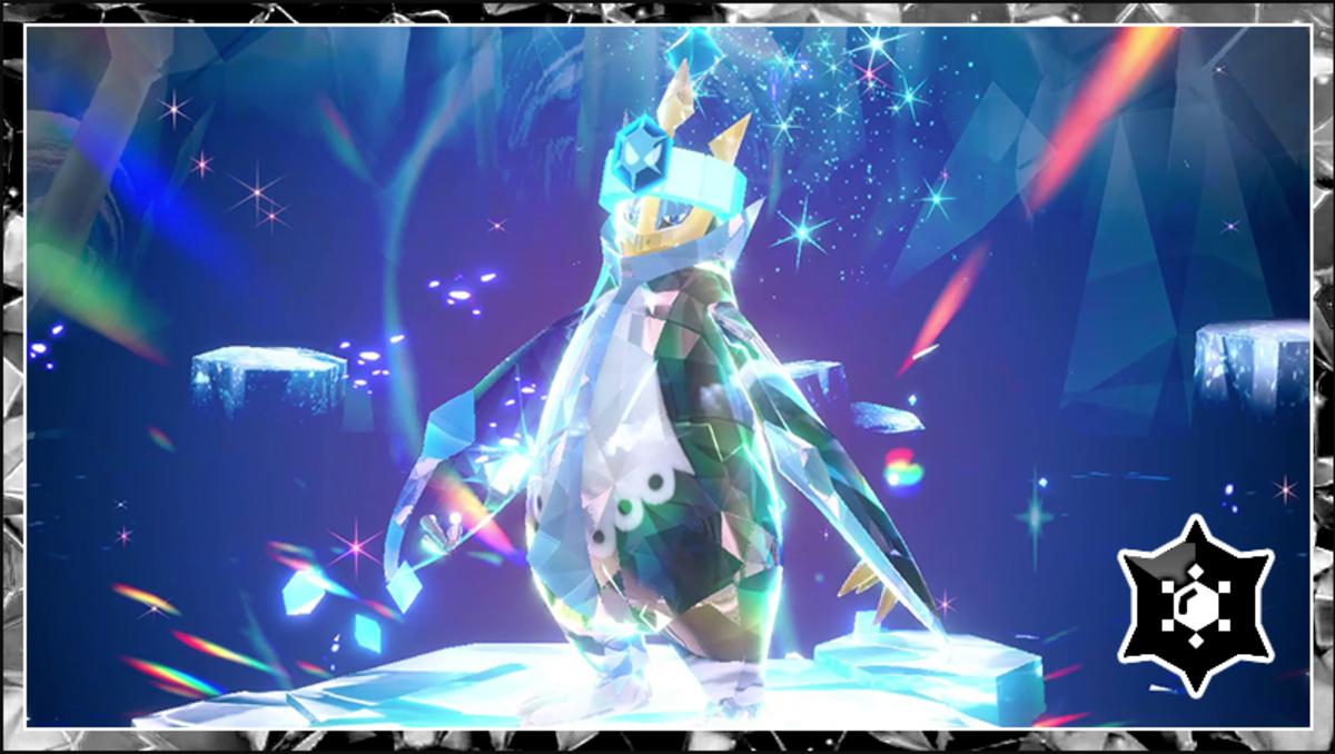 Ice-Type Tera Raid with Empoleon 7-Stars in Pokémon Violet and Scarlet.